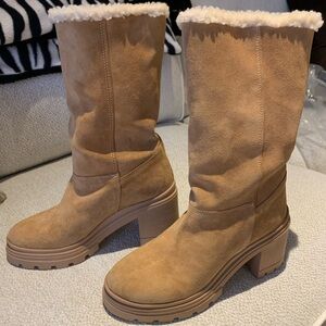 NEVER WORN SUNDANCE SUEDE BOOTS❤️